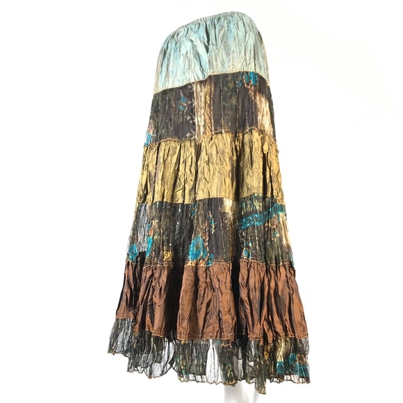 QHT Paris Dresses & Skirts - QHT Paris tiered maxi skirt